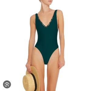 Jade SWIM Chain Reaction Suit in BLACK size Large